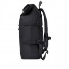 Rucksack Rolltop Monochrome Black, Farbe: schwarz, Marke: Got Bag, EAN: 4260483881503, Abmessungen in cm: 33x43x16, Bild 2 von 7