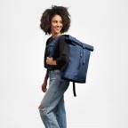 Rucksack Rolltop Lite Ocean Blue, Farbe: blau/petrol, Marke: Got Bag, EAN: 4260483884474, Abmessungen in cm: 30x42x15, Bild 6 von 8