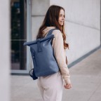 Rucksack Rolltop Small Bay Blue, Farbe: blau/petrol, Marke: Got Bag, EAN: 4260483884887, Abmessungen in cm: 24x40x12, Bild 6 von 10