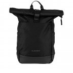 Rucksack BBRS77-F mit Rolltop Black, Farbe: schwarz, Marke: Blackbeat, EAN: 4066727001047, Abmessungen in cm: 25.5x40x15, Bild 1 von 6