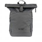 Rucksack BBRS77-F mit Rolltop Dark Grey, Farbe: grau, Marke: Blackbeat, EAN: 4066727001061, Abmessungen in cm: 25.5x40x15, Bild 1 von 6