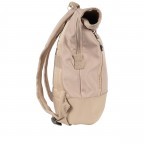 Rucksack BBRS60-F mit Rolltop Dark Beige, Farbe: beige, Marke: Blackbeat, EAN: 4066727005687, Abmessungen in cm: 24.5x44x12, Bild 2 von 6