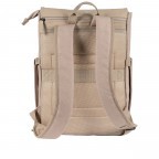 Rucksack BBRS67 Dark Beige, Farbe: beige, Marke: Blackbeat, EAN: 4066727001030, Abmessungen in cm: 27x43x11, Bild 2 von 4