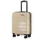 Koffer ABS13 53 cm Beige, Farbe: beige, Marke: Franky, EAN: 4251885940264, Abmessungen in cm: 40x53x20, Bild 2 von 6