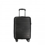 Koffer PP14 Größe 55 cm Schwarz, Farbe: schwarz, Marke: Franky, EAN: 4251672761218, Abmessungen in cm: 37x55x22, Bild 1 von 10