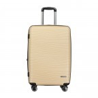 Koffer PP14 Größe 66 cm Beige, Farbe: beige, Marke: Franky, EAN: 4251885929849, Abmessungen in cm: 43x66x27, Bild 1 von 11