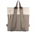 Rucksack Los Angeles Backham erweiterbar Taupe, Farbe: taupe/khaki, Marke: Blackbeat, EAN: 4066727004604, Abmessungen in cm: 25.5x32x7.5, Bild 3 von 8