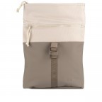Rucksack Los Angeles Backham erweiterbar Taupe, Farbe: taupe/khaki, Marke: Blackbeat, EAN: 4066727004604, Abmessungen in cm: 25.5x32x7.5, Bild 8 von 8