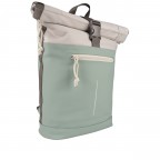 Rucksack Backham New York mit Laptopfach 14 Salie Green, Farbe: grün/oliv, Marke: Blackbeat, EAN: 4066727004642, Abmessungen in cm: 28x42x11.5, Bild 2 von 7