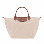 Handtasche Le Pliage Handtasche M Paper, Farbe: beige, Marke: Longchamp, EAN: 3597922260478, Abmessungen in cm: 30x28x20, Bild 1 von 5