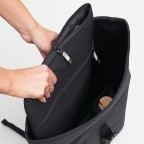 Rucksack Rolltop Lite 2.0 Monochrome Black, Farbe: schwarz, Marke: Got Bag, EAN: 4260483886461, Abmessungen in cm: 32x42x15, Bild 9 von 12