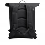 Rucksack Rolltop Lite 2.0 Monochrome Black, Farbe: schwarz, Marke: Got Bag, EAN: 4260483886461, Abmessungen in cm: 32x42x15, Bild 4 von 12