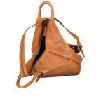 Rucksack Cognac, Farbe: cognac, Marke: Hausfelder Manufaktur, EAN: 4065646015623, Abmessungen in cm: 25.5x34x12, Bild 7 von 7