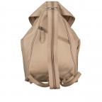 Rucksack Taupe, Farbe: grau, Marke: Hausfelder Manufaktur, EAN: 4065646015630, Abmessungen in cm: 21x32x13, Bild 4 von 7