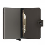 Geldbörse Miniwallet Matte Truffle, Farbe: braun, Marke: Secrid, EAN: 8718215284215, Abmessungen in cm: 6.8x10.2x2.1, Bild 4 von 5