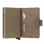 Geldbörse Miniwallet Vintage Taupe, Farbe: taupe/khaki, Marke: Secrid, EAN: 8718215284178, Abmessungen in cm: 6.8x10.2x1.6, Bild 4 von 5