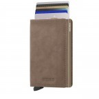 Geldbörse Slimwallet Vintage Taupe, Farbe: taupe/khaki, Marke: Secrid, EAN: 8718215284185, Abmessungen in cm: 6.8x10.2x1.6, Bild 6 von 6