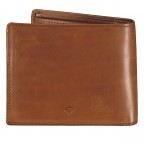 Geldbörse Vintage mit RFID-Schutz Dark Cognac, Farbe: cognac, Marke: Hausfelder Manufaktur, EAN: 4065646016316, Abmessungen in cm: 12x10x2, Bild 3 von 4