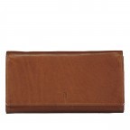 Geldbörse Vintage mit RFID-Schutz Dark Cognac, Farbe: cognac, Marke: Hausfelder Manufaktur, EAN: 4065646016330, Abmessungen in cm: 19x10x2.5, Bild 1 von 4