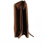 Geldbörse Vintage mit RFID-Schutz Dark Cognac, Farbe: cognac, Marke: Hausfelder Manufaktur, EAN: 4065646016347, Abmessungen in cm: 19x11x2, Bild 4 von 4
