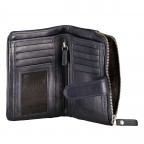 Geldbörse Nappa mit RFID-Schutz Dunkelblau, Farbe: blau/petrol, Marke: Hausfelder Manufaktur, EAN: 4065646016507, Abmessungen in cm: 10x14.5x2, Bild 4 von 5