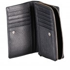 Geldbörse Dark Blue, Farbe: blau/petrol, Marke: Hausfelder Manufaktur, EAN: 4065646016538, Abmessungen in cm: 14.5x9x2, Bild 4 von 5