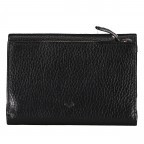 Geldbörse Black, Farbe: schwarz, Marke: Hausfelder Manufaktur, EAN: 4065646016552, Abmessungen in cm: 14.2x10x2.5, Bild 3 von 5