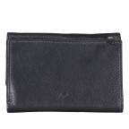 Geldbörse Dark Blue, Farbe: blau/petrol, Marke: Hausfelder Manufaktur, EAN: 4065646016569, Abmessungen in cm: 14.2x10x2.5, Bild 3 von 5