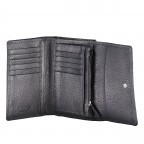 Geldbörse Dark Blue, Farbe: blau/petrol, Marke: Hausfelder Manufaktur, EAN: 4065646016569, Abmessungen in cm: 14.2x10x2.5, Bild 4 von 5
