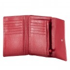 Geldbörse Red, Farbe: rot/weinrot, Marke: Hausfelder Manufaktur, EAN: 4065646016576, Abmessungen in cm: 14.2x10x2.5, Bild 4 von 5