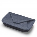 Tasche Shoppingbasket Heringbone Dark Blue, Farbe: blau/petrol, Marke: Reisenthel, EAN: 4012013734250, Abmessungen in cm: 48x28x33, Bild 4 von 5
