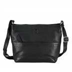 Umhängetasche Schwarz, Farbe: schwarz, Marke: Hausfelder Manufaktur, EAN: 4065646015708, Abmessungen in cm: 20x18.5x9, Bild 1 von 6