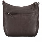 Beuteltasche Nappa Dark Blue, Farbe: blau/petrol, Marke: Hausfelder Manufaktur, EAN: 4065646015418, Abmessungen in cm: 29x26.5x6, Bild 3 von 7