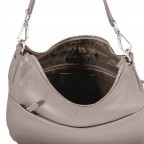 Beuteltasche Nappa Mid Grey, Farbe: taupe/khaki, Marke: Hausfelder Manufaktur, EAN: 4065646015425, Abmessungen in cm: 29x26.5x6, Bild 7 von 7