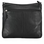 Umhängetasche Black, Farbe: schwarz, Marke: Hausfelder Manufaktur, EAN: 4065646015432, Abmessungen in cm: 30x26x2, Bild 3 von 6
