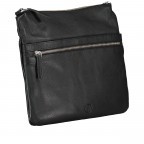 Umhängetasche Black, Farbe: schwarz, Marke: Hausfelder Manufaktur, EAN: 4065646015432, Abmessungen in cm: 30x26x2, Bild 2 von 6