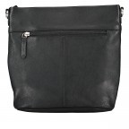 Umhängetasche Nappa Black, Farbe: schwarz, Marke: Hausfelder Manufaktur, EAN: 4065646015517, Abmessungen in cm: 22.5x24.5x6.5, Bild 3 von 6