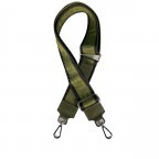 Schulterriemen Intarsie Silberkarabiner Grün, Farbe: grün/oliv, Marke: Hausfelder Manufaktur, EAN: 4065646017979, Bild 1 von 2