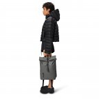 Rucksack Rolltop mit Laptopfach 16 Zoll Grey, Farbe: grau, Marke: Rains, EAN: 5711747557423, Abmessungen in cm: 32x48x11, Bild 3 von 5