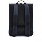 Rucksack Rolltop mit Laptopfach 16 Zoll Navy, Farbe: blau/petrol, Marke: Rains, EAN: 5711747561062, Abmessungen in cm: 32x48x11, Bild 2 von 5