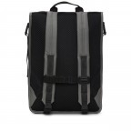 Rucksack Trail Rolltop Backpack mit Laptopfach 15 Zoll Grey, Farbe: grau, Marke: Rains, EAN: 5711747571047, Abmessungen in cm: 36x47x13, Bild 2 von 5