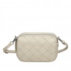 Umhängetasche Weave Emily Silky Leather Off White, Farbe: beige, Marke: Les Visionnaires, EAN: 4262415526797, Abmessungen in cm: 24x16x6.3, Bild 1 von 9