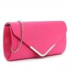 Umhängetasche / Clutch Amalia Dark Pink, Farbe: rosa/pink, Marke: Tamaris, EAN: 4063512104686, Abmessungen in cm: 26x13x5, Bild 2 von 6