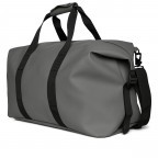 Reisetasche Hilo Weekend Bag Grey, Farbe: grau, Marke: Rains, EAN: 5711747558437, Abmessungen in cm: 52x27x26, Bild 2 von 5