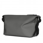 Kulturbeutel Weekend Wash Bag Grey, Farbe: grau, Marke: Rains, EAN: 5711747558093, Abmessungen in cm: 26x14x12, Bild 2 von 4