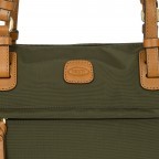 Shopper X-BAG & X-Travel 3 in 1 Größe M Oliva, Farbe: grün/oliv, Marke: Brics, EAN: 8016623887173, Abmessungen in cm: 30x26x16, Bild 7 von 7