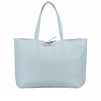 Shopper Dollaro Himmelblau, Farbe: blau/petrol, Marke: Hausfelder Manufaktur, EAN: 4065646019256, Abmessungen in cm: 38x31.5x12, Bild 1 von 5