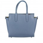 Handtasche Blau, Farbe: blau/petrol, Marke: Hausfelder Manufaktur, EAN: 4065646019393, Abmessungen in cm: 23x20.5x13, Bild 3 von 7