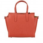 Handtasche Orange, Farbe: orange, Marke: Hausfelder Manufaktur, EAN: 4065646019409, Abmessungen in cm: 23x20.5x13, Bild 3 von 7