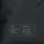 Freizeitrucksack Urban Eco Backpack XS Black, Farbe: schwarz, Marke: Porsche Design, EAN: 4056487017471, Abmessungen in cm: 27x40x14, Bild 12 von 14